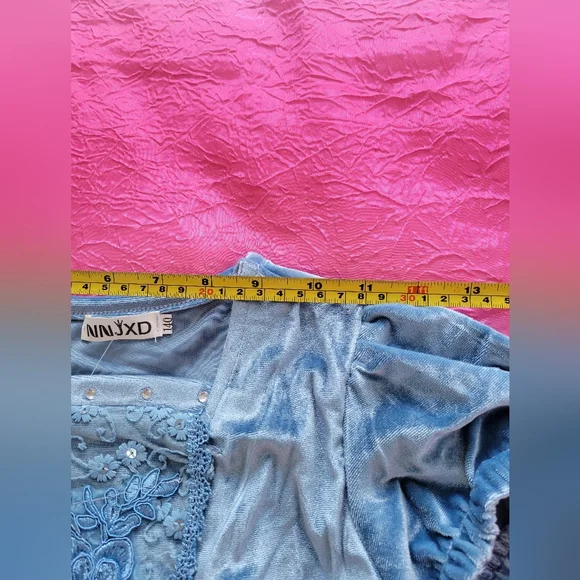 Cinderella Costume Girls  Princess Dress Size 140 (8 Years) NEW - Picture 10 of 16